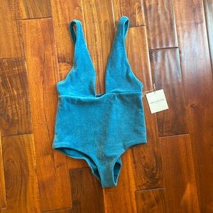 Mara Hoffman Terry Swimsuit Medium NWT